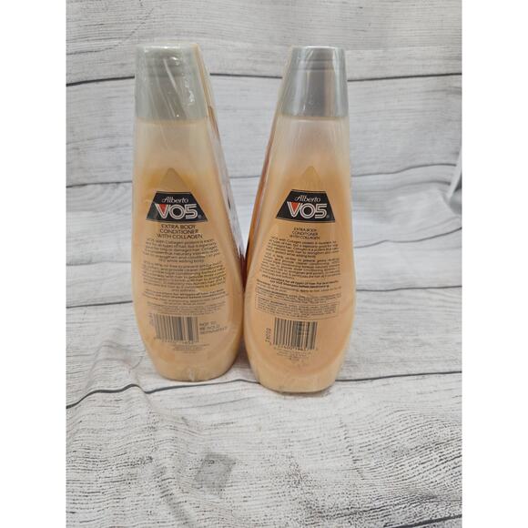 Vintage Alberto V05 Shampoo And Conditoner With Collagen 15fl Oz - Picture 3 of 4
